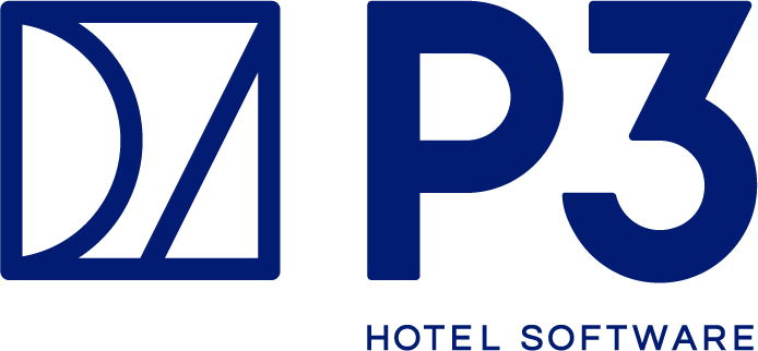 p3 horizontal tagline navy